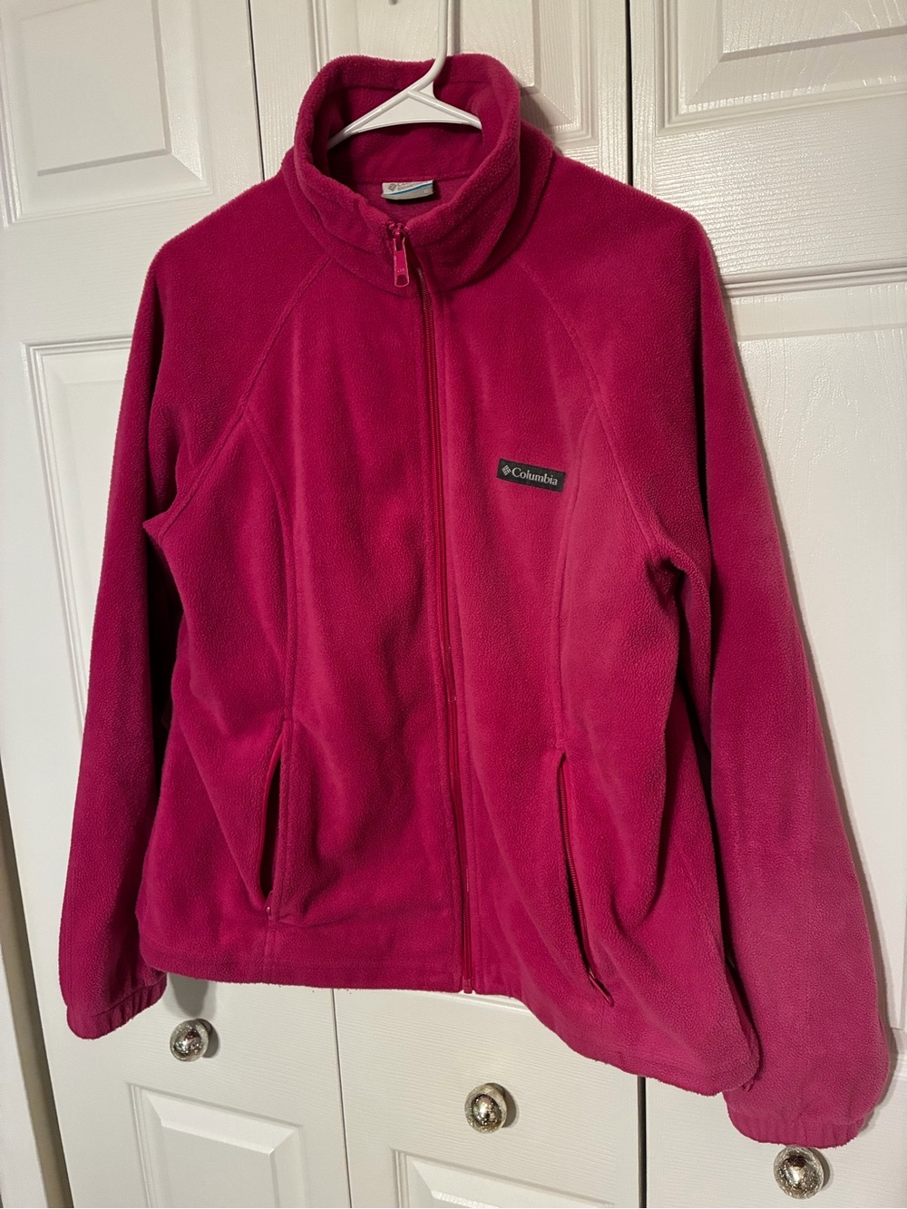 Columbia Women's Raspberry Full-Zip Fleece Jacket